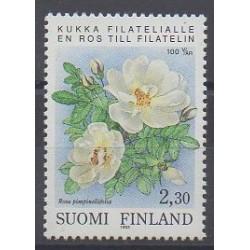 Finlande - 1993 - No 1174 - Roses - Philatélie