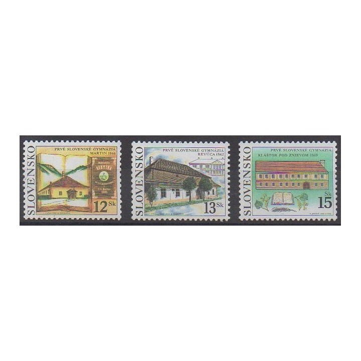 Acheter cette série de timbres de Slovaquie de l'année 2002 (No 364/366).