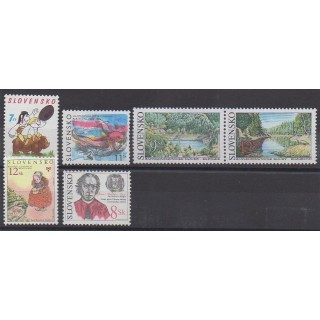 Acheter cette série de timbres de Slovaquie de l'année 2003 (No 395/400).