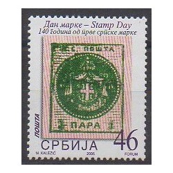 Serbia - 2006 - Nb 154 - Stamps on stamps