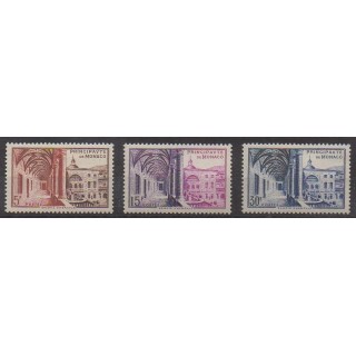 Acheter cette série de timbres de Monaco de l'année 1952 (No 383/385).