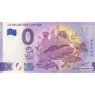 Euro banknote memory - 2022 - La Vallée des tortues - (Pyrénées-Orientales)