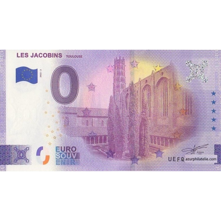 Euro banknote memory - 2022 - Les Jacobins - Le cloître - (Haute-Garonne)