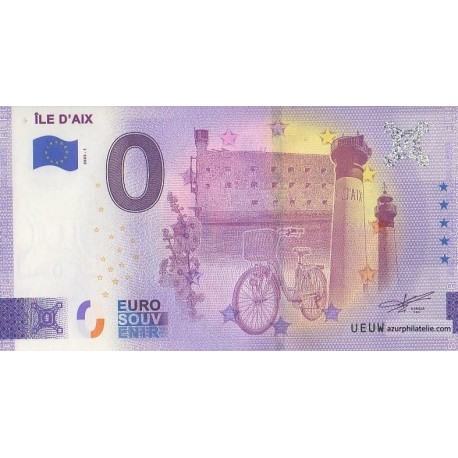 Euro banknote memory - 17 - Île Daix - 2022-1