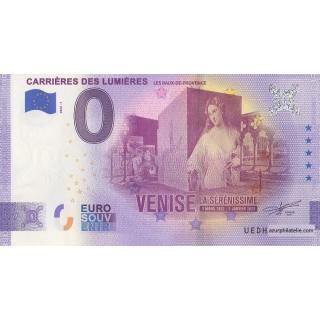 Billet souvenir touristique - 2022-7 - Carrières des Lumières - (Bouches-du-Rhône)