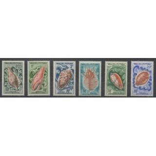 Timbres - Wallis et Futuna  - 1962 - No 162/167 - coquillages