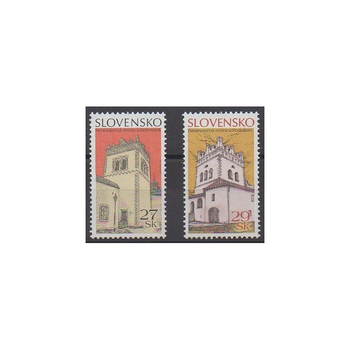 Buy these stamps of Slovakia of the year 2006 (Nb 463/464).
