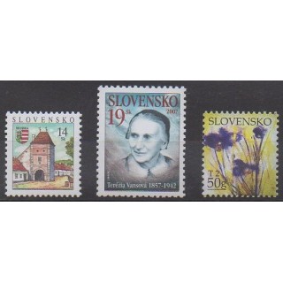 Buy this set of stamps of Slovakia of the year 2007 (Nb 476/478).