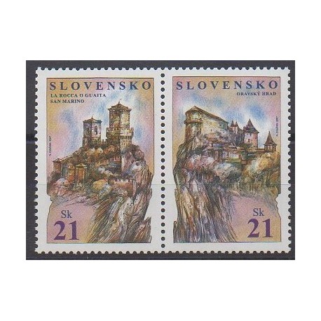 Slovakia - 2007 - Nb 487/488 - Castles