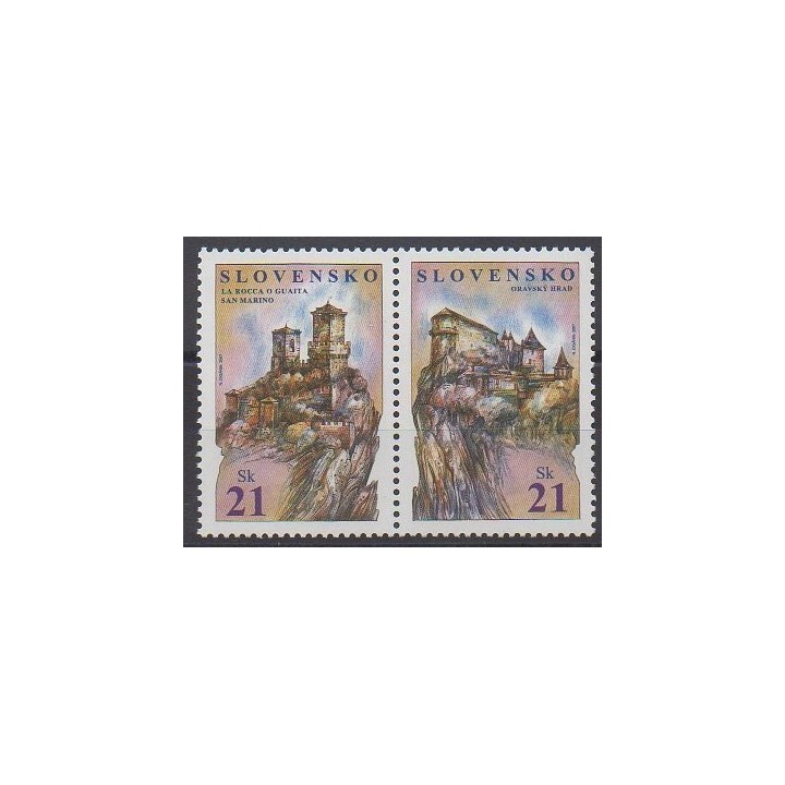 Acheter cette série de timbres de Slovaquie de l'année 2007 (No 487/488).