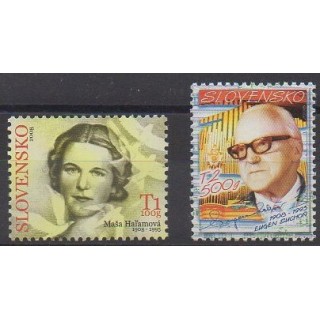 Acheter cette série de timbres de Slovaquie de l'année 2008 (No 502/503).