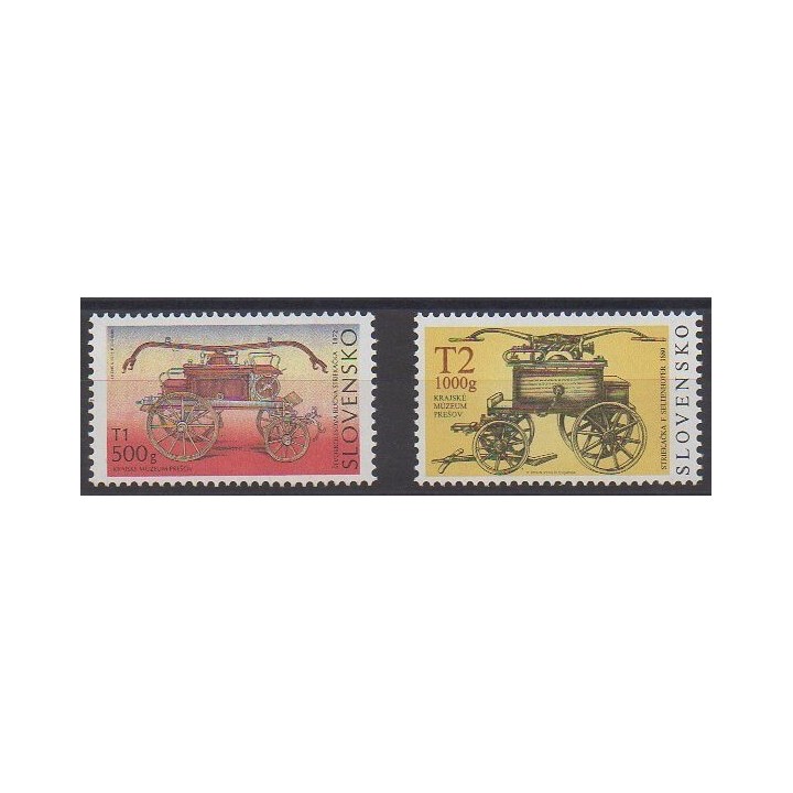 Acheter cette série de timbres de Slovaquie de l'année 2008 (No 504/505).