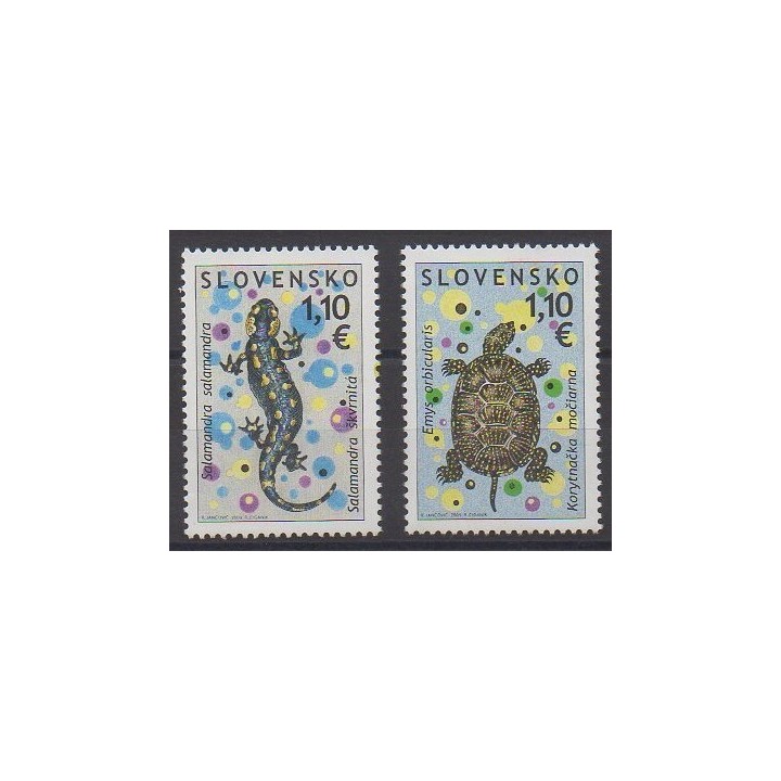 Acheter cette série de timbres de Slovaquie de l'année 2009 (No 540/541).