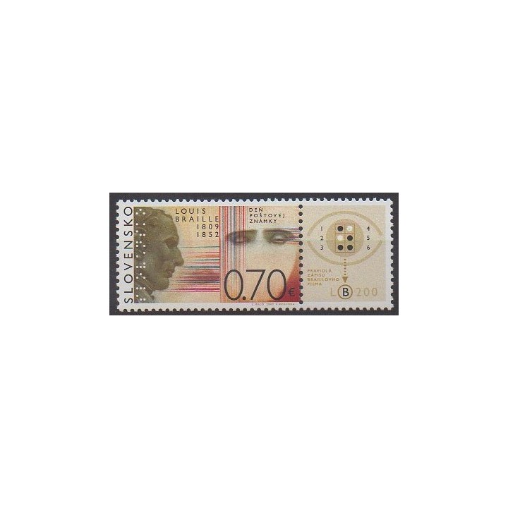 Buy this stamp of Slovakia of the year 2009 (Nb 546).
