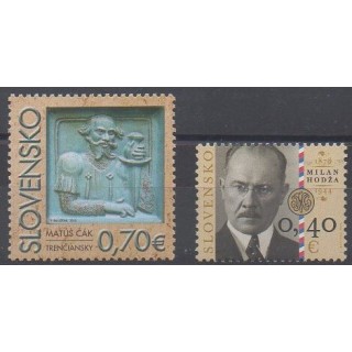 Buy this set of stamps of Slovakia of the year 2010 (Nb 552/553).