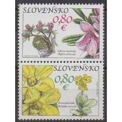 Slovakia - 2010 - Nb 561/562 - Flowers