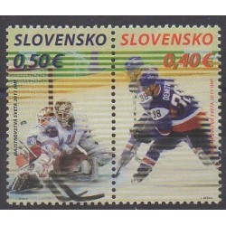 Slovaquie - 2011 - No 574/575 - Sports divers