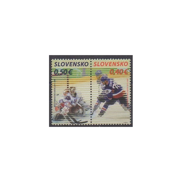 Buy this set of stamps of Slovakia of the year 2011 (Nb 574/575).