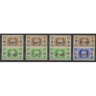 Timbres  - Wallis et Futuna  - 1945 - No 148/155