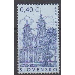 Slovakia - 2012 - Nb 602 - Churches