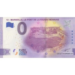 Euro banknote memory - 13 - Marseille - Le pont de la fausse monnaie - 2021-5 - Anniversary