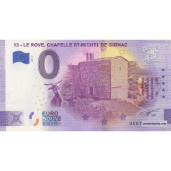 Billet souvenir - 13 - Le Rove - Chapelle St-Michel de Gignac - 2021-9 - Anniversaire