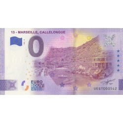 Euro banknote memory - 13 - Marseille - Callelongue - 2021-12