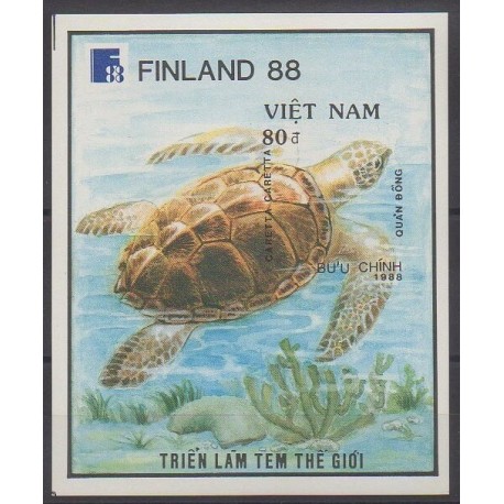Vietnam - 1988 - No BF40 - Tortues