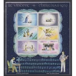 Saint Vincent - 1979 - Nb BF10 - Christmas
