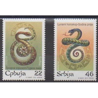Acheter cette série de timbres de Serbie de l'année 2013 (No 483/484).