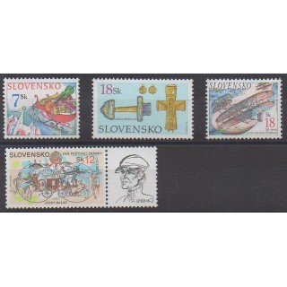 Acheter cette série de timbres de Slovaquie de l'année 2003 (No 402/405).
