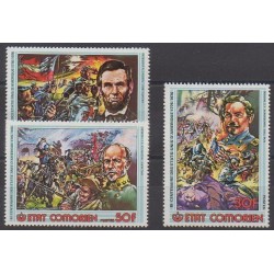Comoros - 1976 - Nb 167/169 - Various Historics Themes