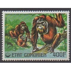 Comores - 1976 - No PA118 - Espèces menacées - WWF - Mammifères