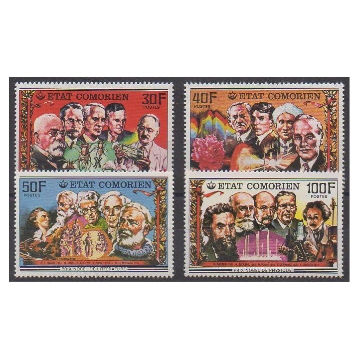 Buy this set of stamps of Comoros of the year 1977 (Nb 187/190).