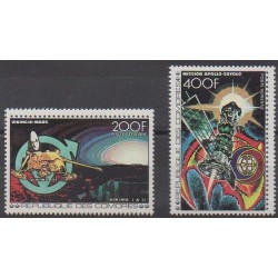 Comoros - 1978 - Nb PA134/PA135 - Space