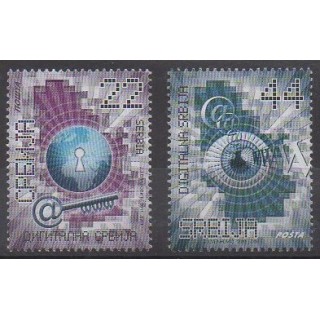 Acheter cette série de timbres de Serbie de l'année 2011 (No 408/409).