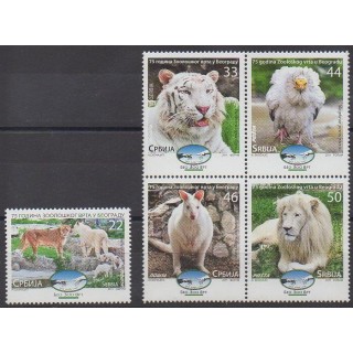Buy this set of stamps of Serbia of the year 2011 (Nb 418/422).