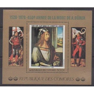 Acheter ce bloc-feuillet des Comores de l'année 1978 (No BF15).