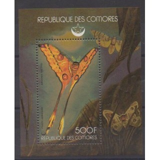 Acheter ce bloc-feuillet des Comores de l'année 1978 (No BF18).