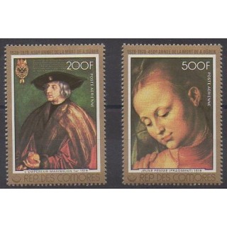 Acheter ces timbres des Comores de l'année 1978 (No PA137/PA138).