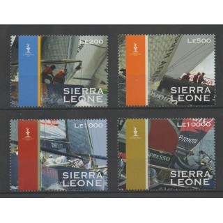Timbres - Sierra Leone - 2008 - No 4269/4272 - bateaux