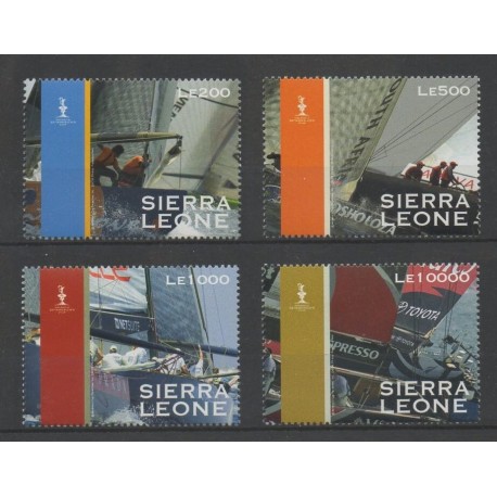 Sierra Leone - 2008 - No 4269/4272 - bateaux