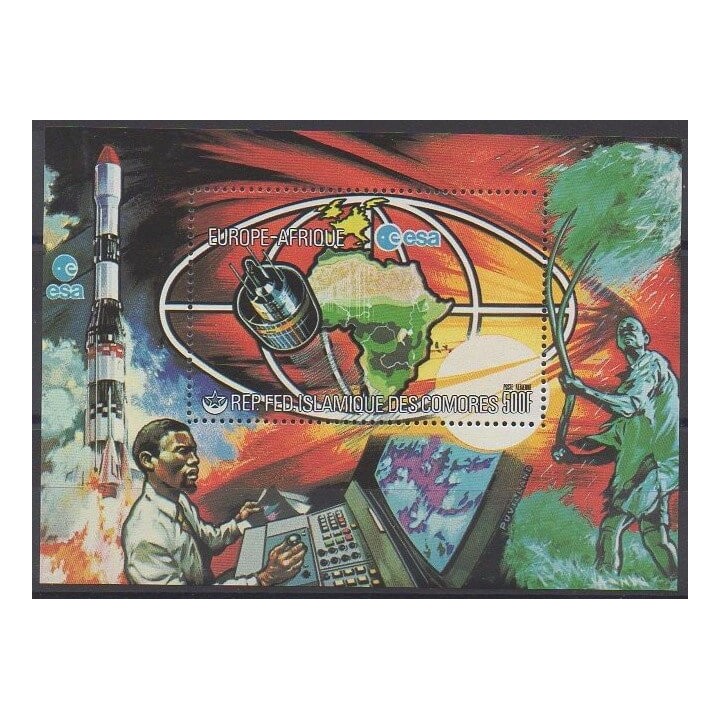Acheter ce bloc-feuillet des Comores de l'année 1978 (No BF28).