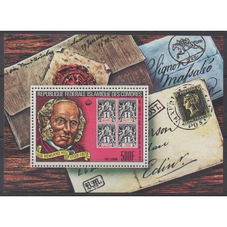 Comores - 1978 - No BF27 - Philatélie - Timbres sur timbres
