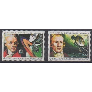 Acheter ces timbres des Comores de l'année 1979 (No PA175/PA176).