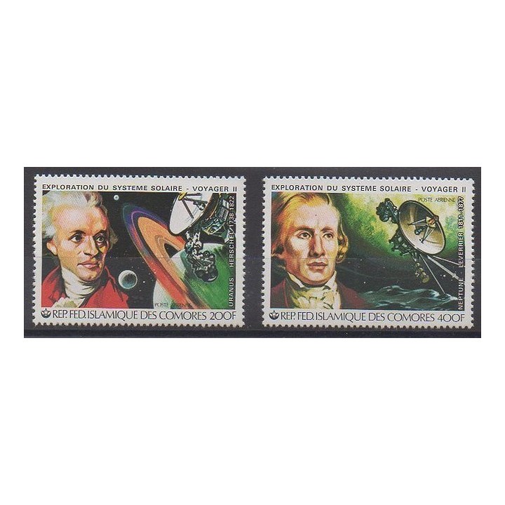 Buy these stamps of Comoros of the year 1979 (Nb PA175/PA176).