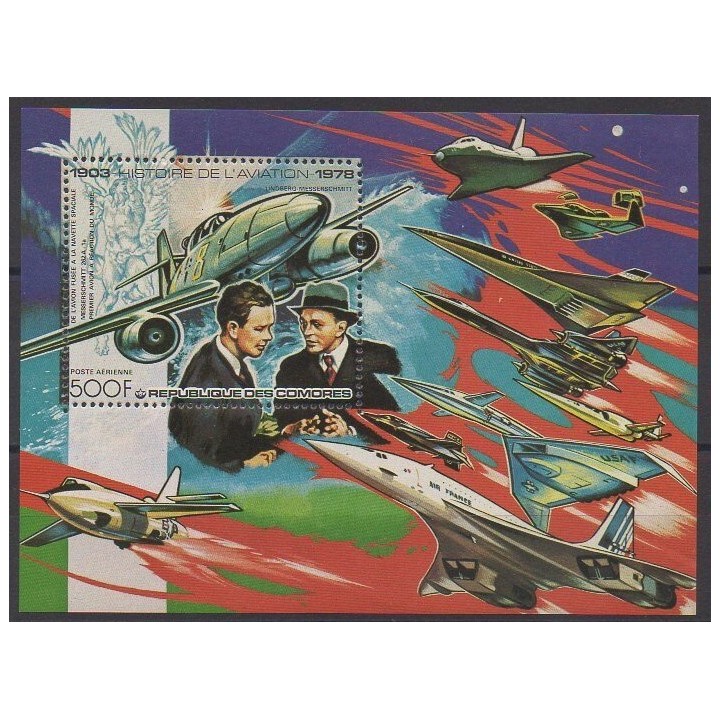 Buy this souvenir sheet  of Comoros of the year 1978 (Nb BF19).
