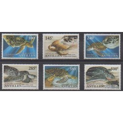Netherlands Antilles - 2004 - Nb 1484/1489 - Turtles
