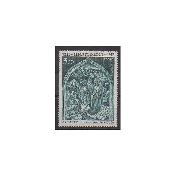 Acheter ce timbre de poste aérienne monégasque de l'année 1973 (No PA96).