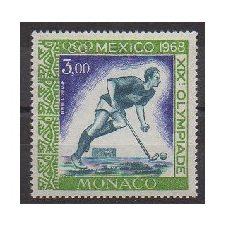 Acheter ce timbre de poste aérienne monégasque de l'année 1968 (No PA92).